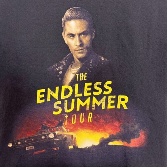 G-Eazy Endless Summer Tour Concert T-Shirt Short Sleeve Graphic Tee Top Small - Picture 2 of 5